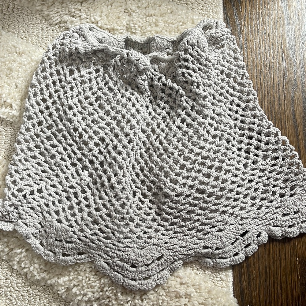 Crochet skirt